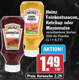 AEZ Heinz Feinkostsaucen, Ketchup oder Mayonnaise Angebot