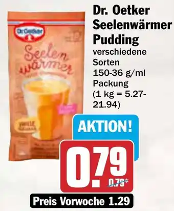 AEZ Dr. Oetker Seelenwärmer Pudding Angebot