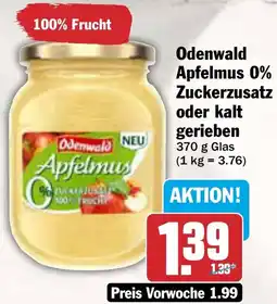 AEZ Odenwald Apfelmus 0% Zuckerzusatz oder kalt gerieben Angebot
