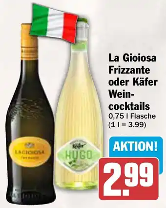 AEZ La Gioiosa Frizzante oder Käfer Weincocktails Angebot