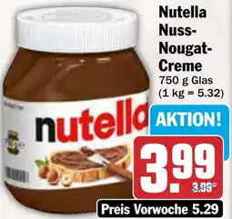 AEZ Nutella Nuss- Nougat- Creme Angebot