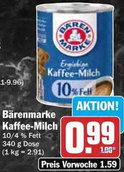 AEZ Bärenmarke Kaffee-Milch Angebot