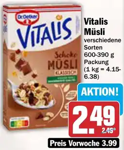AEZ Vitalis Müsli Angebot