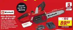 toom Baumarkt Einhell Akku-Kettensäge ,,GC-KS 18 Li Kit“ Angebot