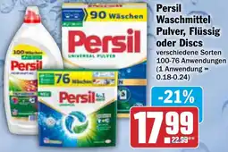 AEZ Persil Waschmittel Pulver, Flüssig oder Discs Angebot
