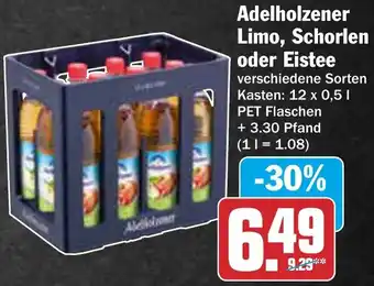 AEZ Adelholzener Limo, Schorlen oder Eistee Angebot