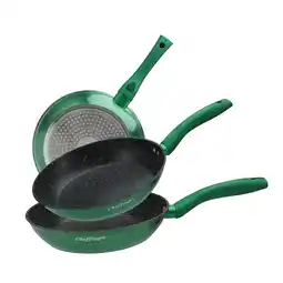 Netto Marken-Discount 3tlg Pfannenset Induktion Bratpfanne ø20-24-28cm Angebot
