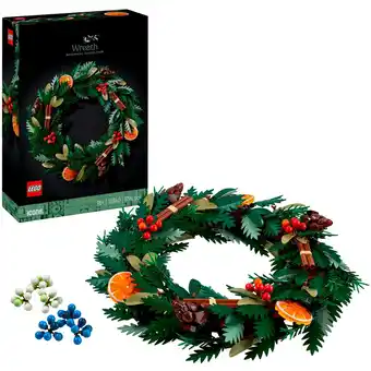 Netto Marken-Discount LEGO Konstruktionsspielzeug Icons Weihnachtskranz Angebot