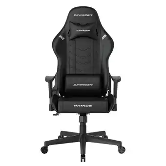 Netto Marken-Discount DXRacer Gaming Stuhl, GC/LPF132LTC/N, PRINCE Serie, Kunstleder schwarz Angebot