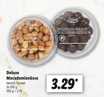 Lidl Deluxe macadamianüsse Angebot