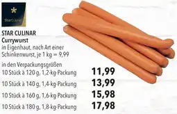 CITTI Markt STAR CULINAR Currywurst Angebot