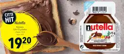 CITTI Markt Nutella Angebot