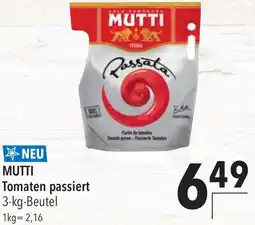 CITTI Markt MUTTI Tomaten passiert Angebot