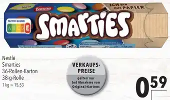 CITTI Markt Nestlé Smarties Angebot