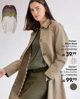 Galeria Damen Plissé-Bluse Angebot