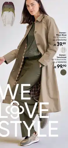 Galeria Damen Trenchcoat Angebot