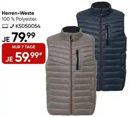 Galeria s.Oliver Herren-Weste Angebot