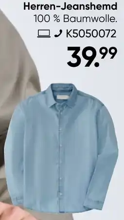 Galeria JACK&JONES Herren-Jeanshemd Angebot