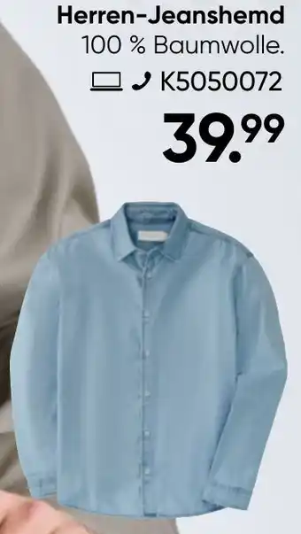 Galeria JACK&JONES Herren-Jeanshemd Angebot