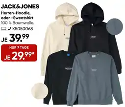 Galeria JACK&JONES Herren-Hoodie, oder Sweatshirt Angebot
