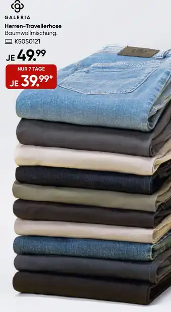 Galeria GALERIA Herren-Travellerhose Angebot