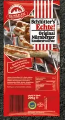 Handelshof Schlütters Original Nürnberger Rostbratwürste Angebot