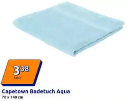 Action Capetown Badetuch Aqua Angebot