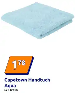 Action Capetown Handtuch Aqua Angebot