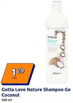 Action Gotta Love Nature Shampoo Go Coconut Angebot