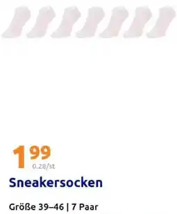 Action Sneakersocken Angebot