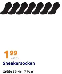 Action Sneakersocken Angebot