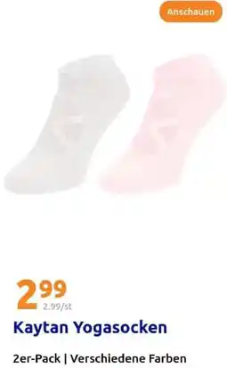 Action Kaytan Yogasocken Angebot