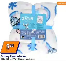 Action Disney Fleecedecke Angebot