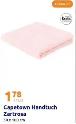 Action Capetown Handtuch Zartrosa Angebot