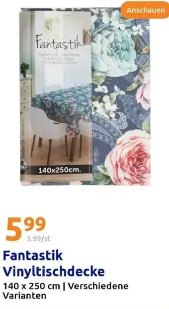 Action Fantastik Vinyltischdecke Angebot