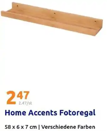 Action Home Accents Fotoregal Angebot