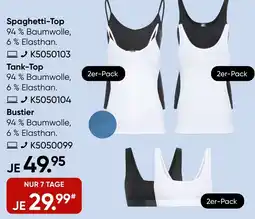 Galeria CALIDA Spaghetti-Top Angebot