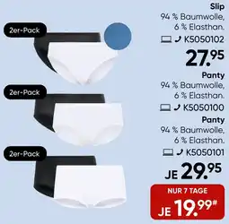 Galeria CALIDA Slip oder Panty Angebot