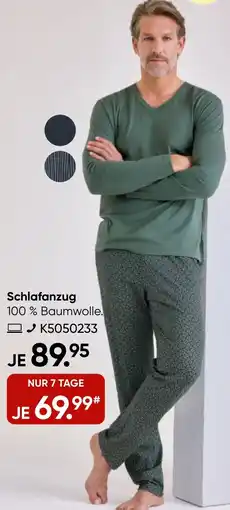 Galeria CALIDA Schlafanzug Angebot