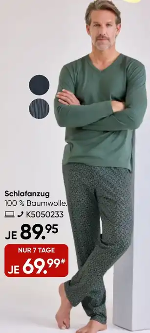 Galeria CALIDA Schlafanzug Angebot
