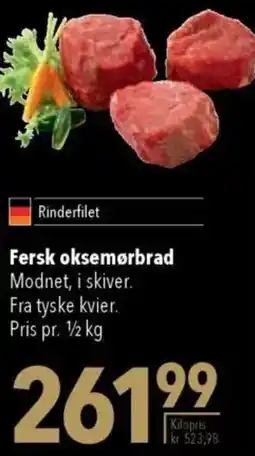 CITTI Markt Fersk oksemørbrad Angebot