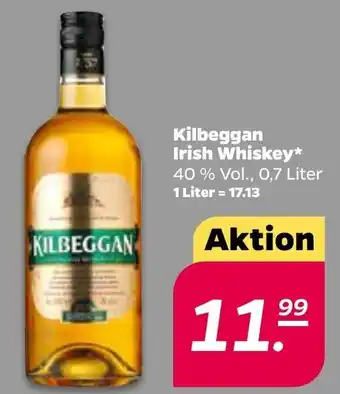 NETTO Kilbeggan Irish Whiskey 0,7L Angebot