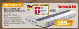 Möbel Kraft Breckle tonnentaschen-federkern-matratze flex air Angebot