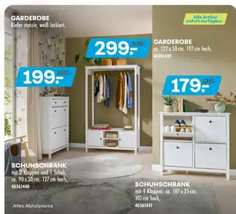 Möbel Kraft Garderobe Angebot