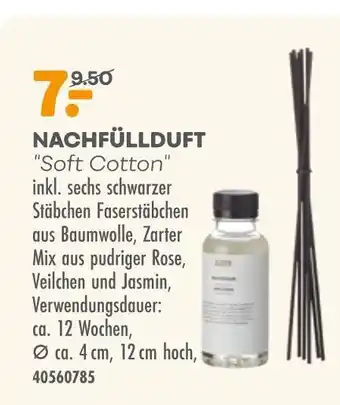 Möbel Kraft Nachfüllduft soft cotton Angebot