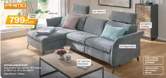 Möbel Kraft Primo wohnlandschaft Angebot