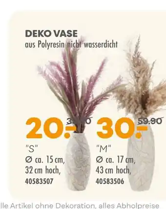 Möbel Kraft Deko vase s Angebot