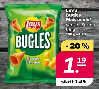 NETTO Lay's Bugles Maissnack 95g Angebot