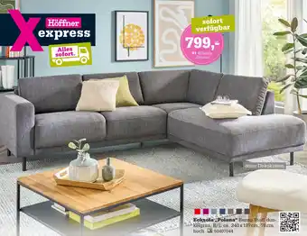 Höffner Höffner ecksofa polana Angebot
