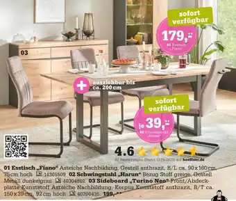 Höffner Esstisch fiano Angebot